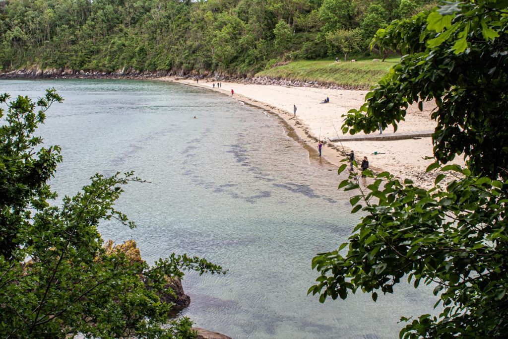 plage près du camping les 4 vaulx